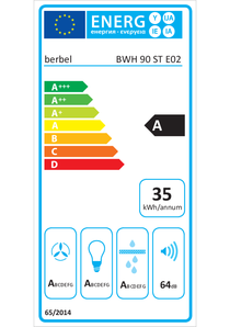 Energy-label berbel BWH 90 ST
