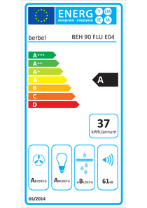 Energy-label berbel BEH 90 FLU