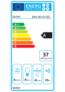 Energy-label berbel BKH 90 FO